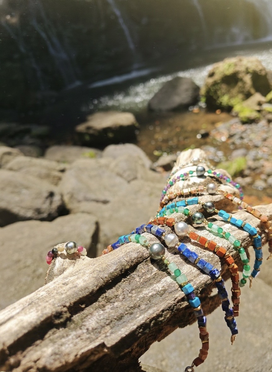 Perles de Tahiti - Bijoux artisanaux de Polynésie française